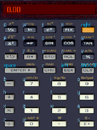 HP45 SonyEricsson P990 Keymap